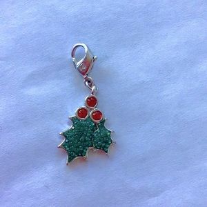 Swarovski Crystal Holly Charm